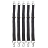 Set de 5 Bandes ajustables avec mousquetons 1 mètre