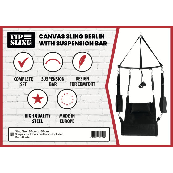 Set complet Sling en tissu Berlin avec Barre
