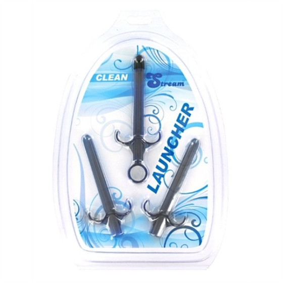 Lot 3 Pipettes Lubrifiant Noires - Insertion 9 x 1.2cm