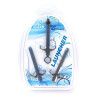 Lot 3 Pipettes Lubrifiant Noires - Insertion 9 x 1.2cm