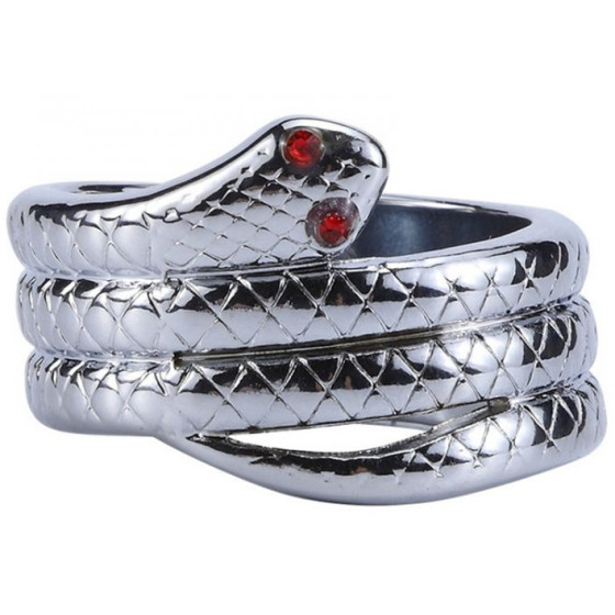Anneau de gland en métal Snake