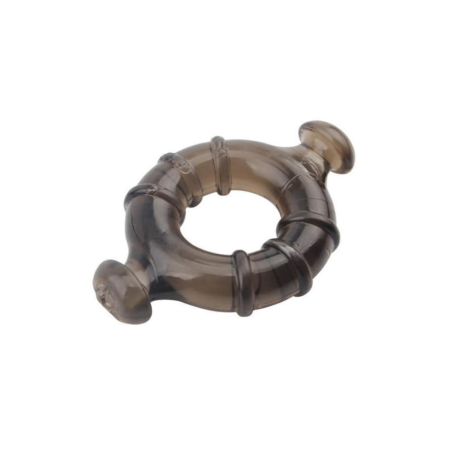 Lot de 4 cockrings Rudder Noirs