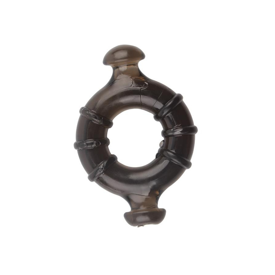 Lot de 4 cockrings Rudder Noirs
