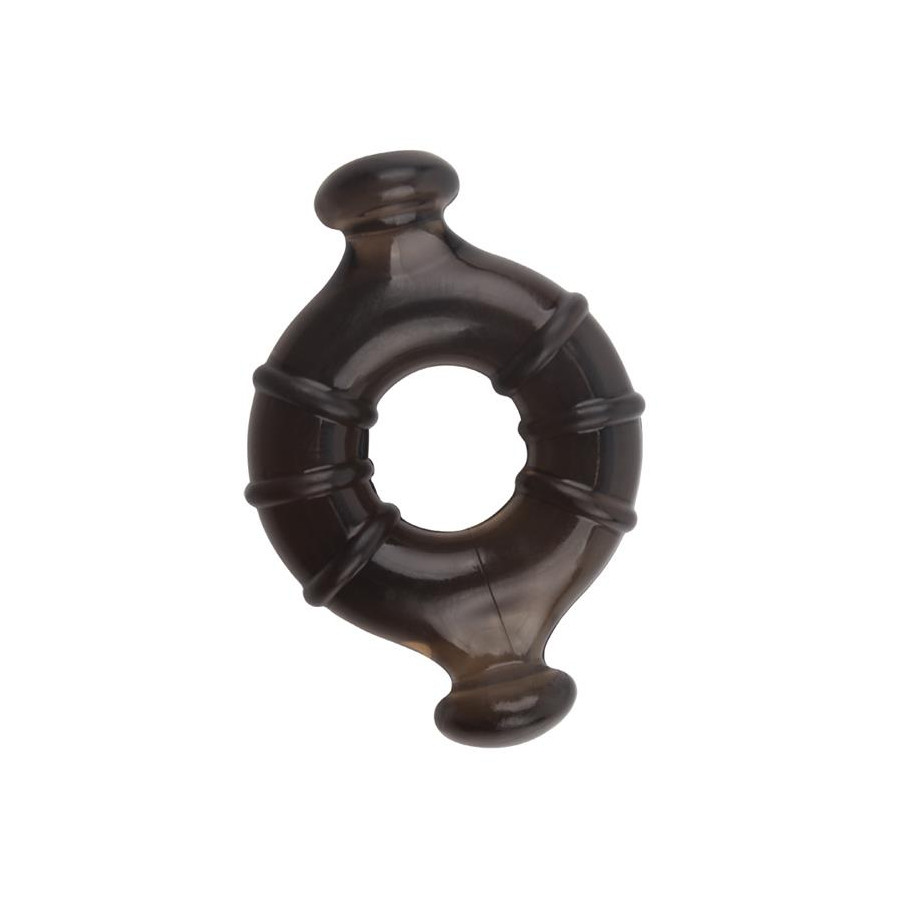 Lot de 4 cockrings Rudder Noirs