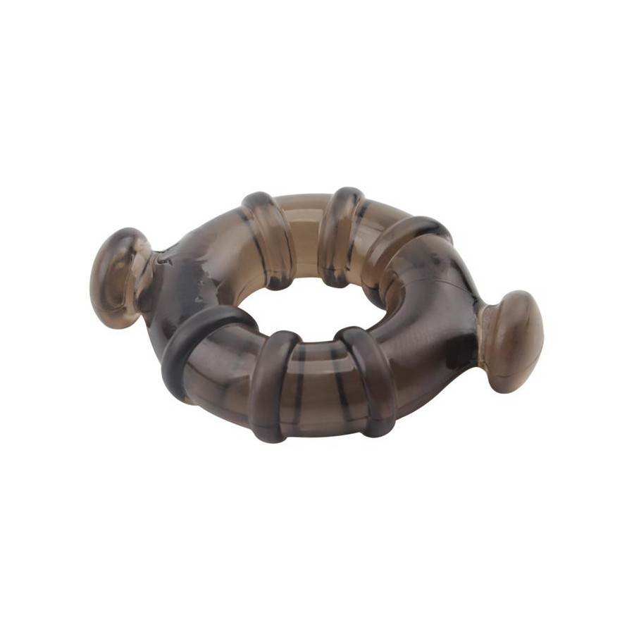 Lot de 4 cockrings Rudder Noirs