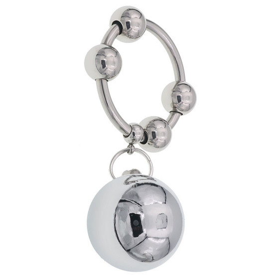 Anneau en métal avec 1 boule Weight Hanger 90g