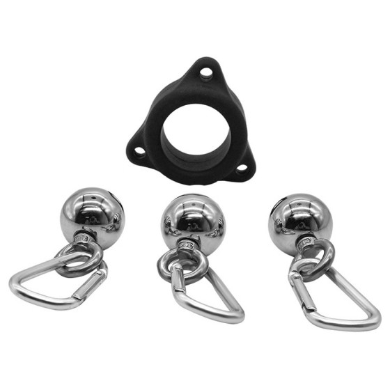 Anneau en silicone avec boules 32mm - Poids 260g