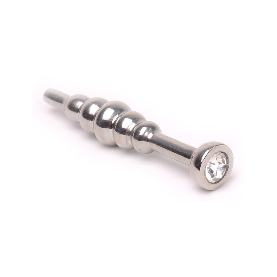 Plug bijou d'urètre Ball Dipstick Transparent 6cm | 12mm