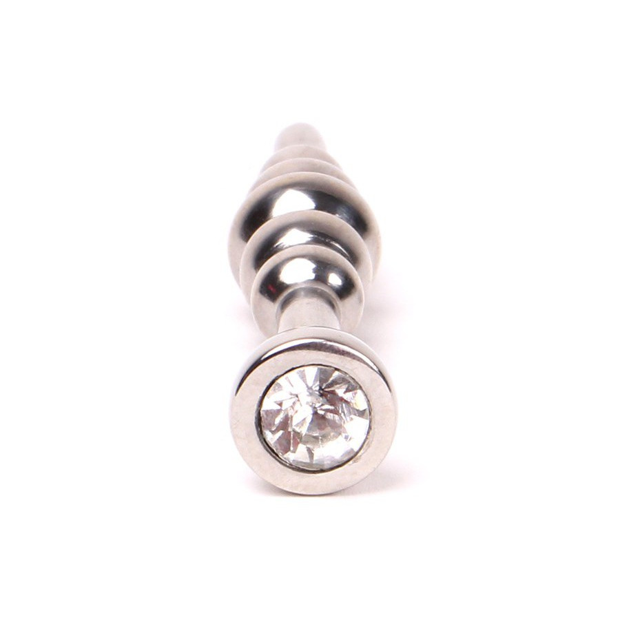 Plug bijou d'urètre Ball Dipstick Transparent 6cm | 12mm