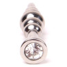 Plug bijou d'urètre Ball Dipstick Transparent 6cm | 12mm