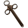 Injecteur de lubrifiant Shooter 10mL Noir - Insertion 10 x 1.5cm