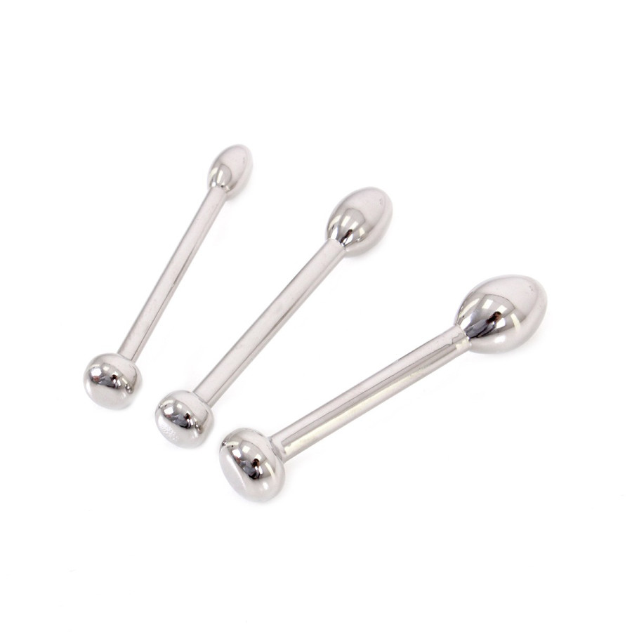 Kit de 3 plugs pour urètre 4.5cm | 6 à 10mm