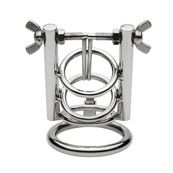 Cage de chasteté avec Écarteur d'urètre - Diamètre 3cm