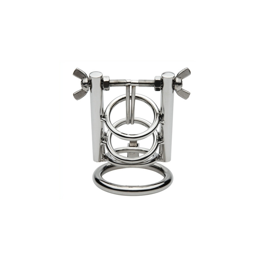 Cage de chasteté avec Écarteur d'urètre - Diamètre 3cm