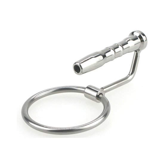 Plug d'urètre percé Cum Eject 4cm - Diamètre 7mm