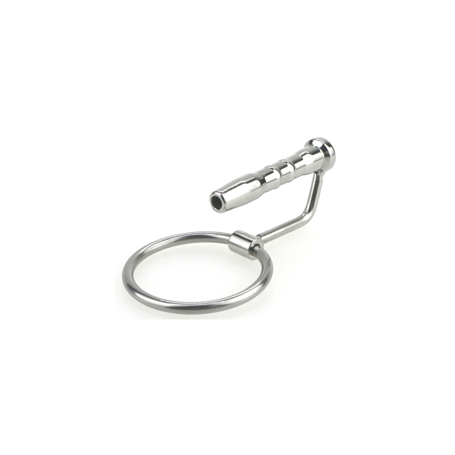 Plug d'urètre percé Cum Eject 4cm - Diamètre 7mm
