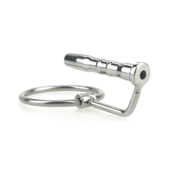 Plug d'urètre percé Cum Eject 4cm - Diamètre 7mm