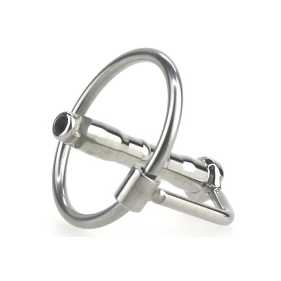 Plug d'urètre percé Cum Eject 4cm - Diamètre 7mm