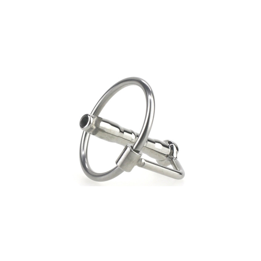 Plug d'urètre percé Cum Eject 4cm - Diamètre 7mm