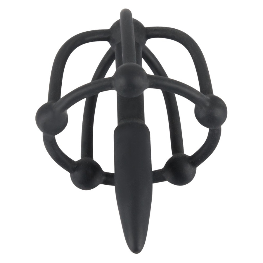Plug Penis silicone Cage Glans 5cm - Diamètre 8mm