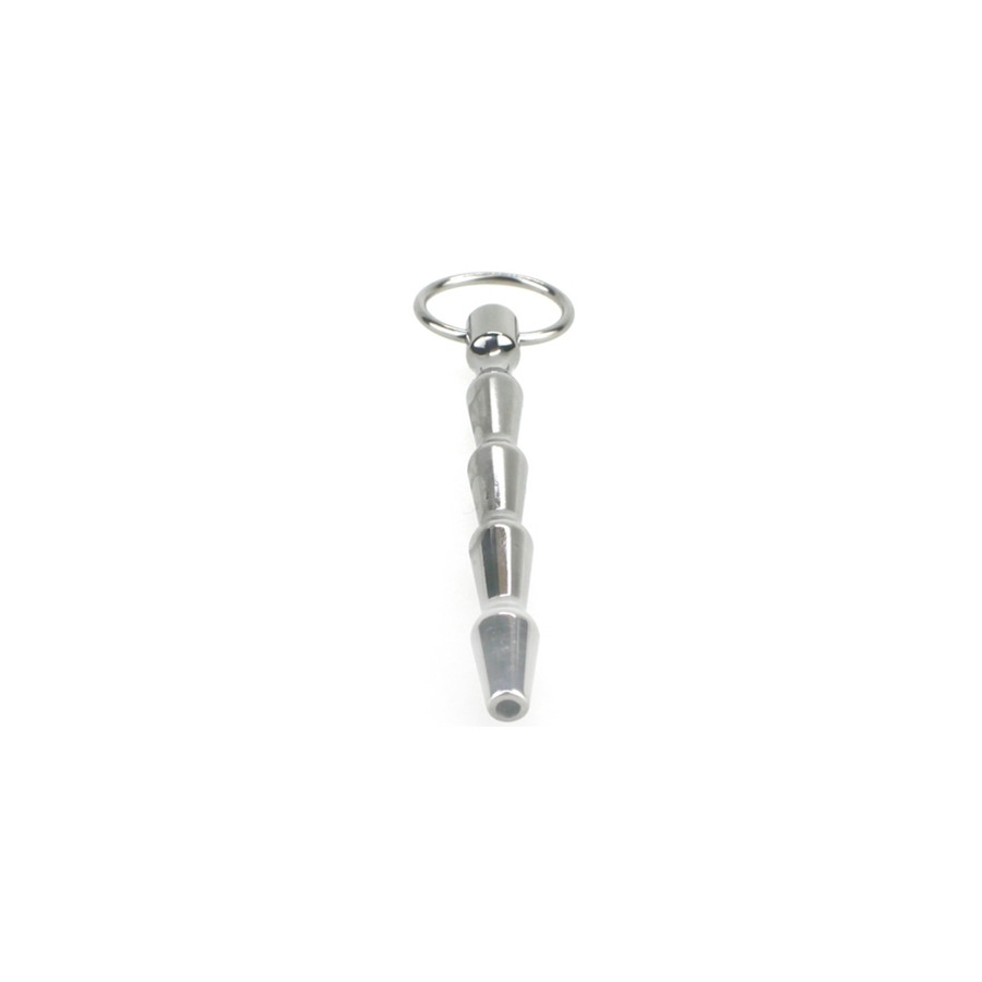 Plug d'urètre percé Long Notch 10.5cm - Diamètre 12mm