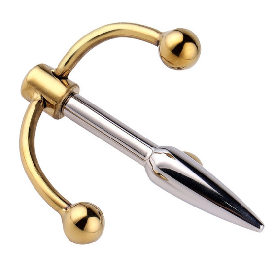 Plug d'urètre Tri Balls 4.5cm - Diamètre 8mm