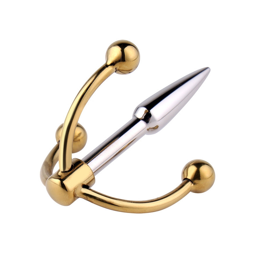 Plug d'urètre Tri Balls 4.5cm - Diamètre 8mm