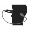 Plug Penis avec plug anal pour jeu Uro