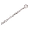 Tige à urètre percée Shower Head 13cm - Diamètre 7mm
