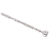 Tige à urètre percée Shower Head 13cm - Diamètre 7mm