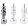 Plug pénis percé Screw 2.5cm - Diamètre 8mm