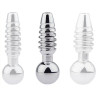 Plug pénis percé Screw M 2.5cm - Diamètre 9mm