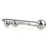 Plug d'urètre percé Longy 8cm - Diamètre 5.5 à 8mm