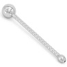 Plug d'urètre percé Long Ball 10cm