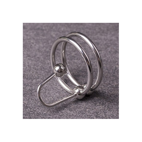 Sperm Stopper Double Ring 2.5cm - Diamètre 8mm