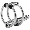 Plug Urètre percé Ribbed Ringo 4cm - Diamètre 10mm