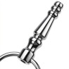 Plug Urètre percé Ribbed Ringo 4cm - Diamètre 10mm