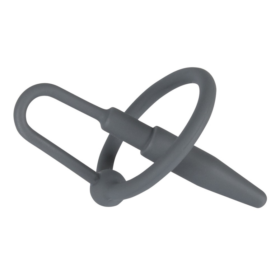 Plug Penis Silicone avec Anneau 5.5cm - Diamètre 8mm Plug Penis Silicone avec Anneau 5.5cm - Diamètre 8mm