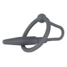 Plug Penis Silicone avec Anneau 5.5cm - Diamètre 8mm