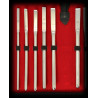Kit de 6 tiges pour urètre - 6 à 11mm