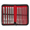 Lot de 14 tiges d'urètre 13cm - 4 à 17mm