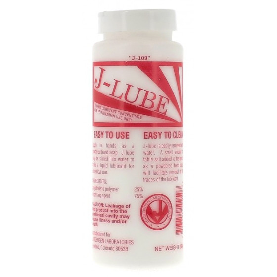 J-LUBE 284G - LUBRIFIANT VÉTÉRINAIRE