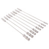Lot de 8 tiges d'urètre Dilator Beads 28cm - Diamètre de 7 à 14mm