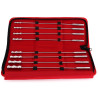 Lot de 8 tiges d'urètre Dilator Beads 28cm - Diamètre de 7 à 14mm