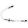 Double Tige d'urètre flexible Flexi Duo 15cm - Diamètre 8mm