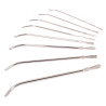 Kit de 8 tiges d'urètre courbées Van Buren 22cm - Diamètres 3 à 7mm