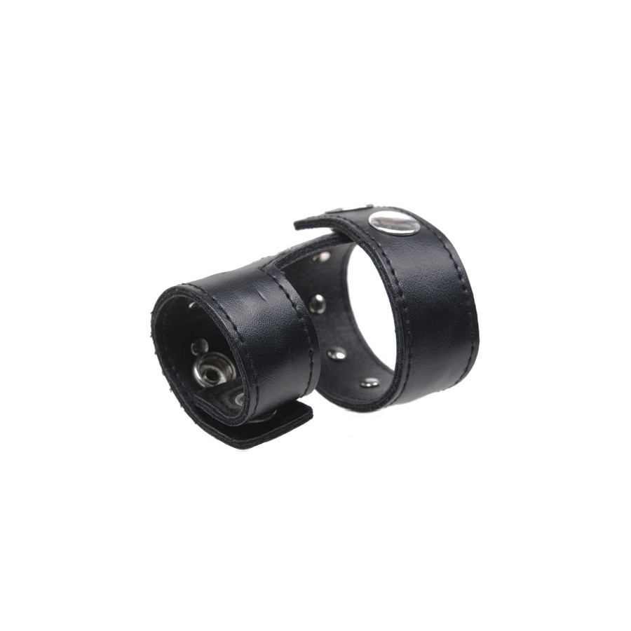 Electro Cockring Cuir