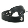 Electro Cockring Cuir