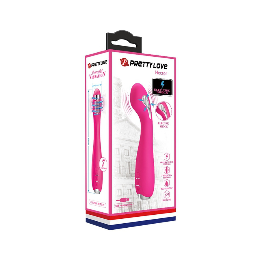 Vibro Electro Hector Pretty Love 19.5 x 3.2 cm Rose