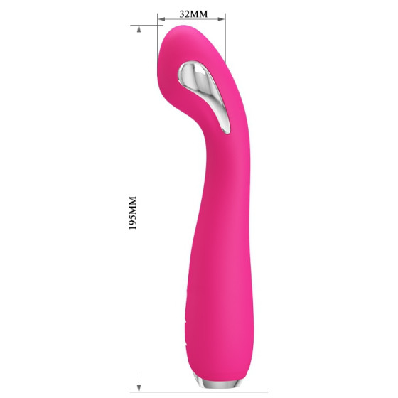 Vibro Electro Hector Pretty Love 19.5 x 3.2 cm Rose